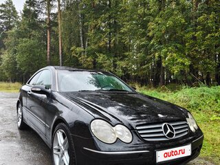 2002 Mercedes-Benz CLK-Класс 200 II (W209), чёрный, 600000 рублей, вид 2