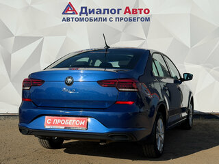 2021 Volkswagen Polo VI, синий, 1599000 рублей, вид 5
