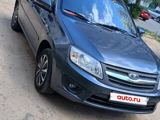 2015 Lada (ВАЗ) Granta I, серебристый, 550000 рублей, вид 2