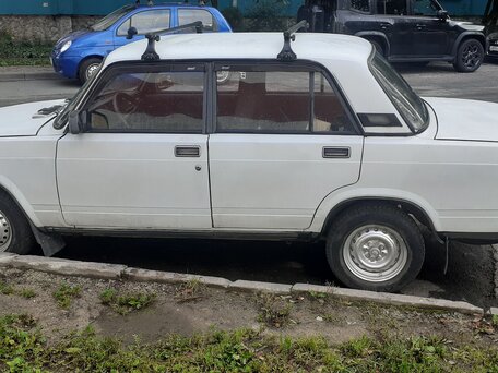 1998 Lada (ВАЗ) 2107, белый, 180000 рублей, вид 5