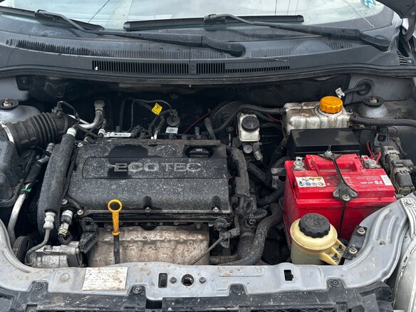 2010 Chevrolet Aveo I Рестайлинг, серый, 380000 рублей - вид 8