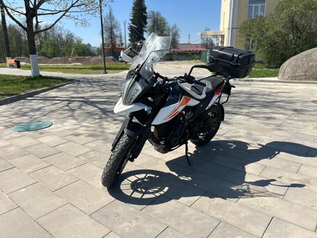 2020 KTM 390 Adventure, белый, 520000 рублей, вид 3