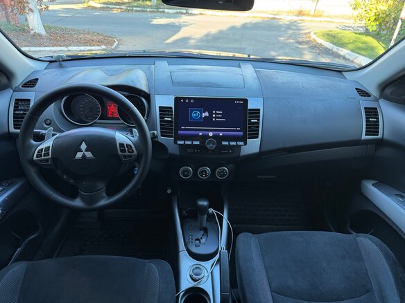 2007 Mitsubishi Outlander II, чёрный, 980000 рублей - вид 8