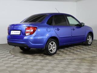 2020 Lada (ВАЗ) Granta I Рестайлинг, синий, 799990 рублей, вид 5