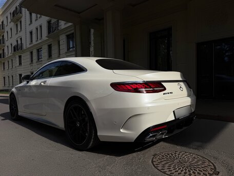 2020 Mercedes-Benz S-Класс AMG 63 AMG III (W222, C217) Рестайлинг, белый, 12500000 рублей, вид 4