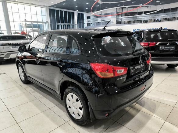 2014 Mitsubishi ASX I Рестайлинг, чёрный, 1200000 рублей - вид 6