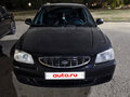 2007 Hyundai Accent ТагАЗ II, чёрный, 400000 рублей - вид 1