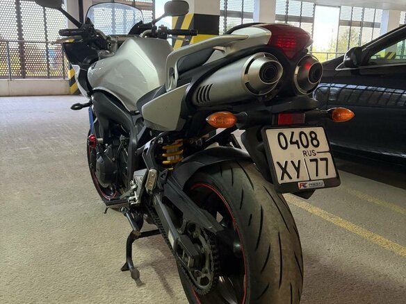 2008 Yamaha FZ6, серебристый - вид 6
