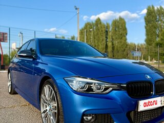 2018 BMW 3 серии 320d VI (F3x) Рестайлинг, синий, 3200000 рублей, вид 2