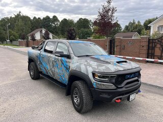 2022 Ram 1500 Crew Cab TRX V, синий, 12000000 рублей, вид 1