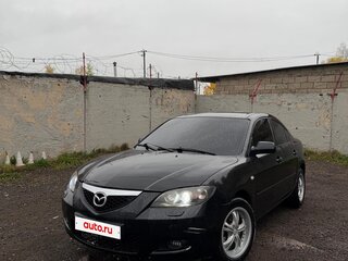 2006 Mazda 3 I (BK) Рестайлинг, чёрный, 385000 рублей, вид 2