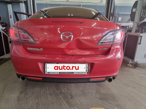 2007 Mazda 6 II (GH), красный, 850000 рублей - вид 2