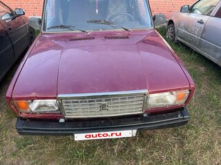 2003 Lada (ВАЗ) 2107, красный, 82000 рублей, вид 2