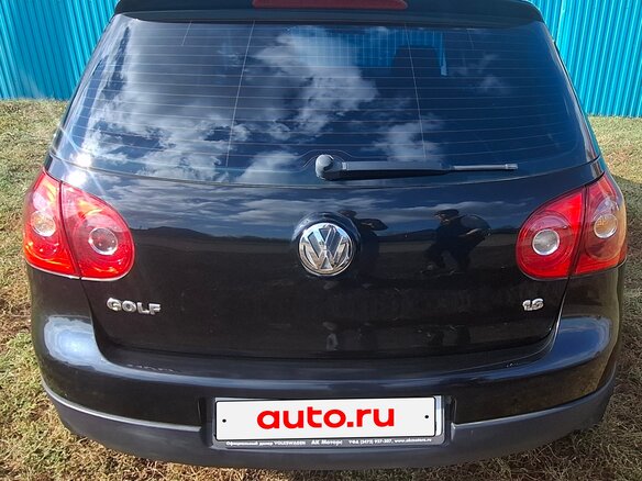 2006 Volkswagen Golf V, чёрный, 550000 рублей - вид 10