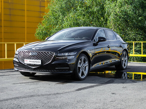 2021 Genesis G80 II, чёрный