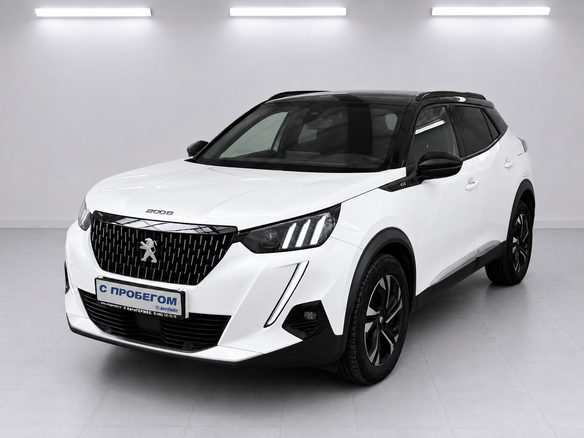 2021 Peugeot 2008 6AT II, белый