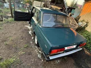 2005 Lada (ВАЗ) 2107, зелёный, 130000 рублей, вид 3