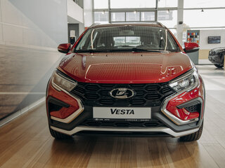 2026 Lada (ВАЗ) Vesta SW I Рестайлинг (NG), красный, 1935000 рублей, вид 4