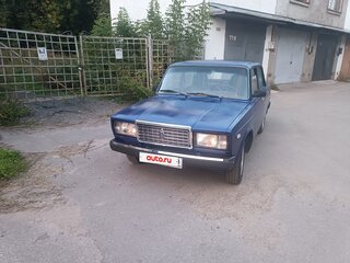 2008 Lada (ВАЗ) 2107, синий, 170000 рублей, вид 4