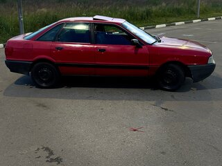 1988 Audi 80 IV (B3), красный, 90000 рублей, вид 3