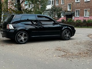 1999 Volkswagen Golf IV, чёрный, 300000 рублей, вид 2