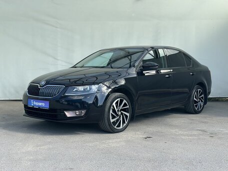 2013 Skoda Octavia III (A7), чёрный, 1152000 рублей, вид 1