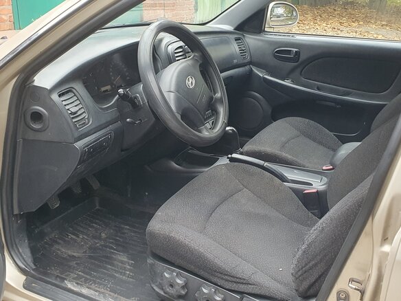 2005 Hyundai Sonata IV (EF) Рестайлинг, бежевый, 230000 рублей - вид 6
