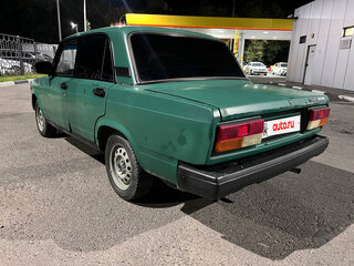 2007 Lada (ВАЗ) 2107, зелёный, 110000 рублей, вид 4