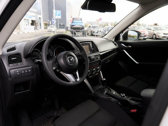 2013 Mazda CX-5 I, белый, 1695200 рублей - вид 4