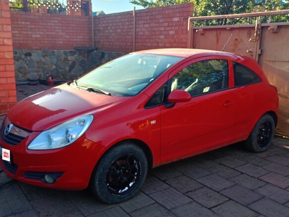 2007 Opel Corsa D, красный, 200000 рублей - вид 2