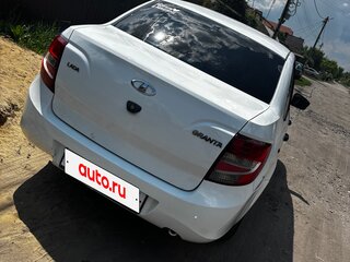 2016 Lada (ВАЗ) Granta I, белый, 480000 рублей, вид 2