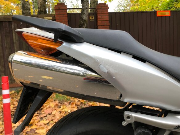 2003 Honda VFR 800, серебристый, 330000 рублей - вид 8