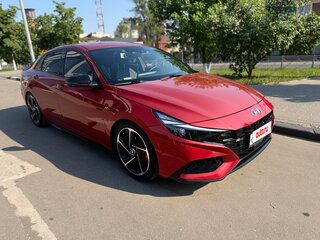 2021 Hyundai Avante N Line VII, красный, 2290000 рублей, вид 4
