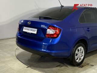 2019 Skoda Rapid I Рестайлинг, синий, 1300000 рублей, вид 3
