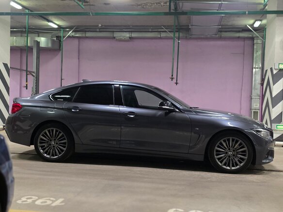 2018 BMW 4 серии Gran Coupe 430i xDrive F32/F33/F36 Рестайлинг, серый, 2790000 рублей - вид 4