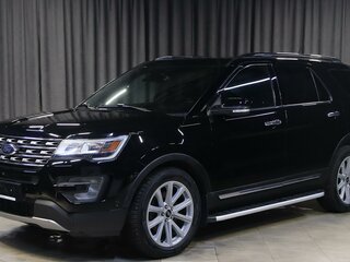 2018 Ford Explorer V Рестайлинг, чёрный, 2799000 рублей, вид 1