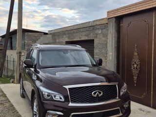 2016 Infiniti QX80 I Рестайлинг, коричневый, 3300000 рублей, вид 1