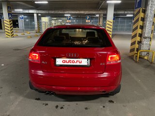 2005 Audi A3 II (8P) Рестайлинг 1, красный, 480000 рублей, вид 4