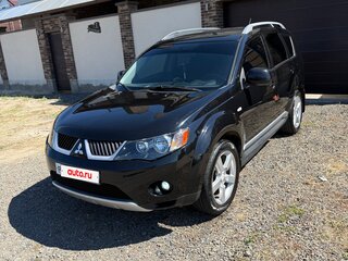 2008 Mitsubishi Outlander II, чёрный, 1000000 рублей, вид 2