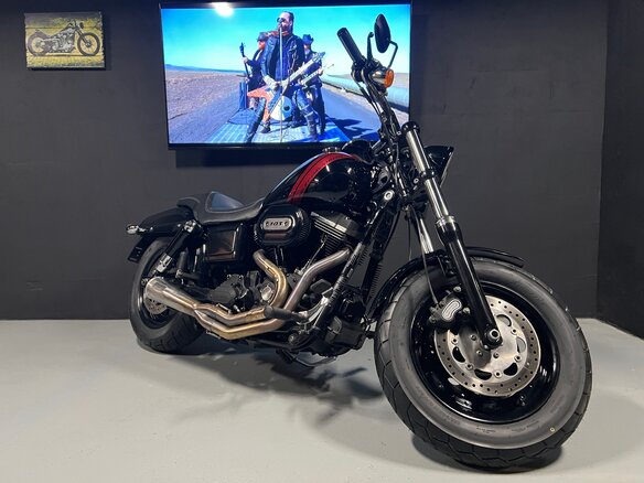 2015 Harley-Davidson Fat Bob, чёрный, 1100000 рублей