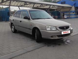 2007 Hyundai Accent ТагАЗ II, бежевый, 450000 рублей, вид 4