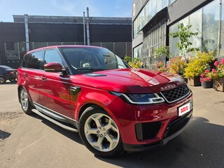 2018 Land Rover Range Rover Sport II Рестайлинг, красный, 4140000 рублей, вид 3