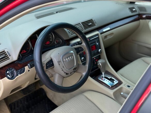 2007 Audi A4 III (B7), красный, 607000 рублей - вид 12