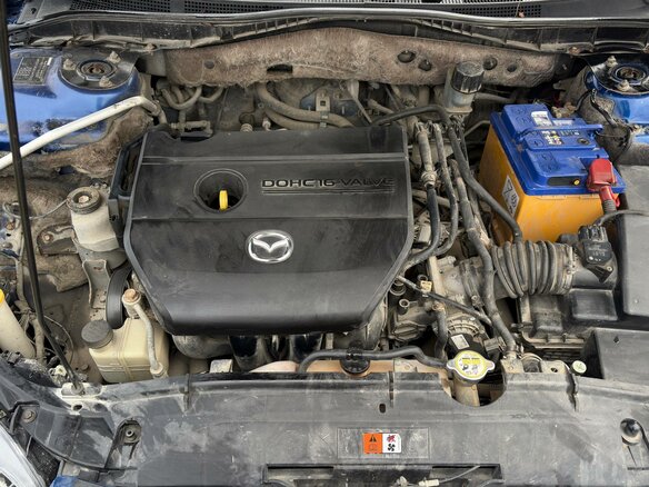 2006 Mazda 6 I (GG) Рестайлинг, синий, 400000 рублей - вид 19