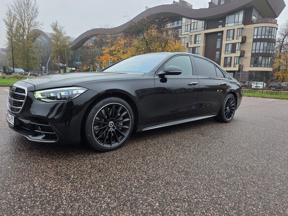 2024 Mercedes-Benz S-Класс 450 d Long 4MATIC VII (W223), чёрный, 22500000 рублей - вид 1