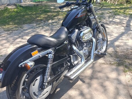 2007 Harley-Davidson Sportster 883, чёрный, 650000 рублей, вид 4