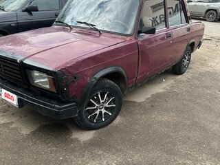 2002 Lada (ВАЗ) 2107, пурпурный, 65000 рублей, вид 1