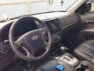 2011 Hyundai Santa Fe II Рестайлинг, синий, 1600000 рублей, вид 4