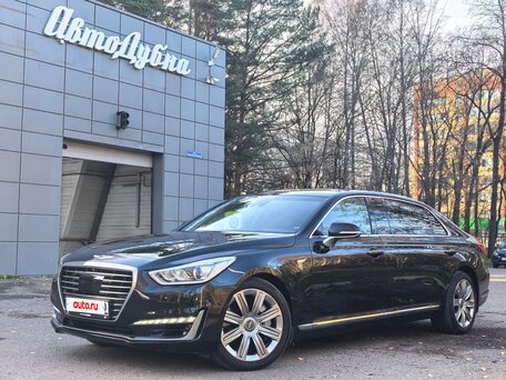 2017 Genesis G90 Limousine I, чёрный, 2999999 рублей, вид 1