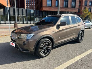 2013 BMW X3 28i xDrive II (F25), коричневый, 1830000 рублей, вид 1